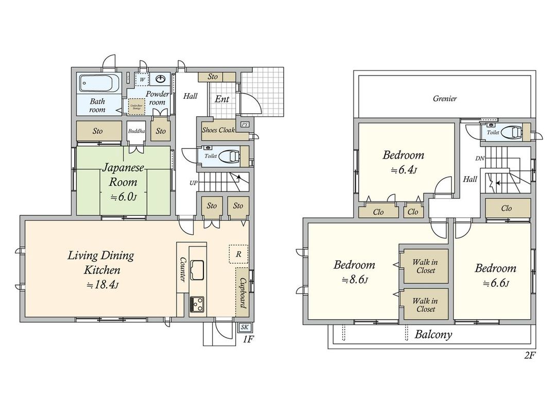 4LDK Used House for Sale in Inagi City, Tokyo - 116.75 sqm - Thumbnail 2