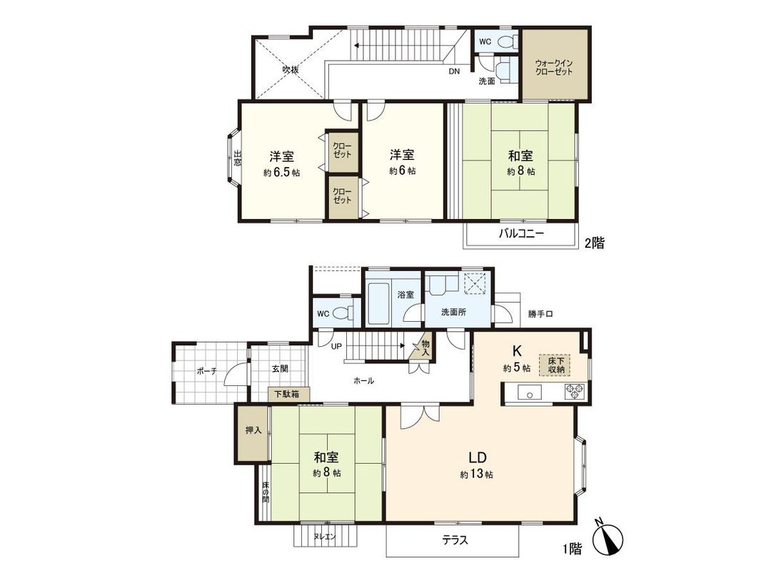 4LDK Detached House for Sale in Shiroi, Chiba - Thumbnail 3