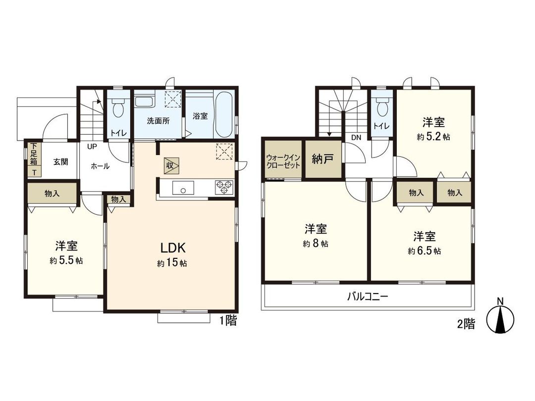 New 4LDK House for Sale in Kawadaira, Sendai, Miyagi - Thumbnail 3