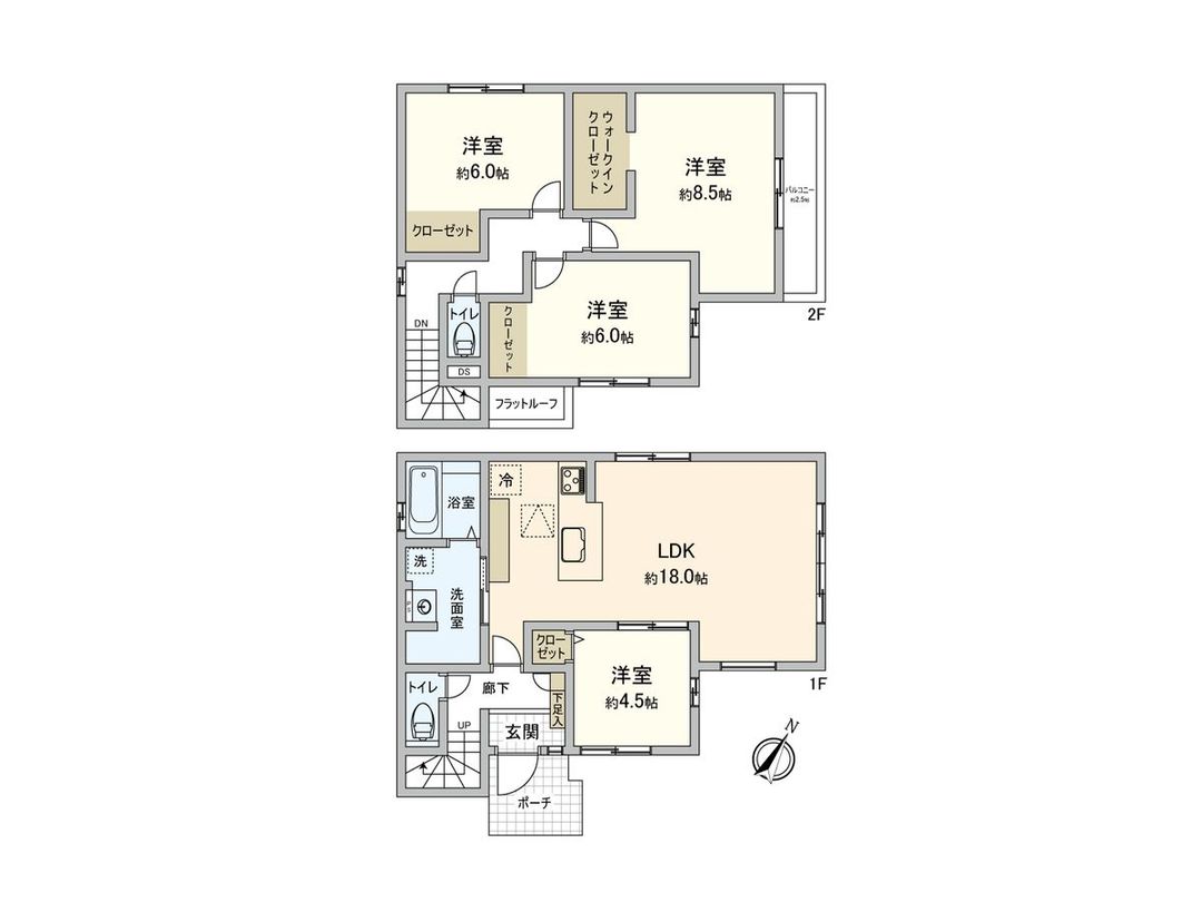 New 4LDK House for Sale in Ichikawa, Chiba - 105.16 sqm - Thumbnail 3