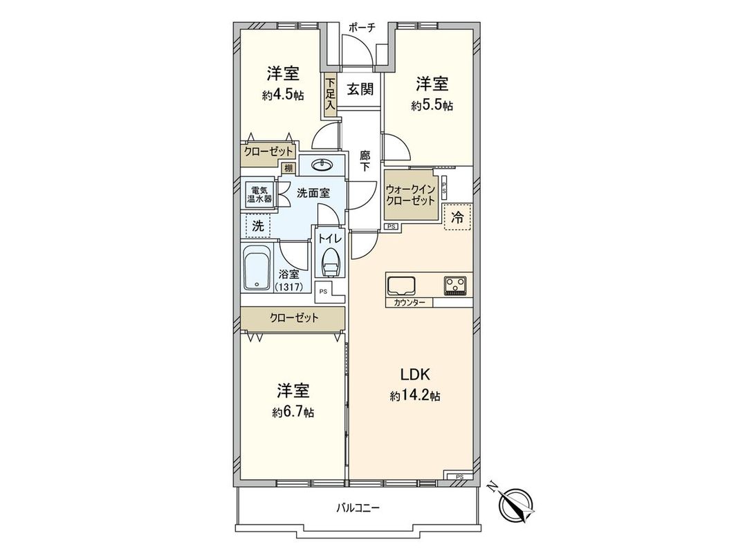 Renovated 3LDK Apartment in Yokohama Kohoku Ward - Thumbnail 3