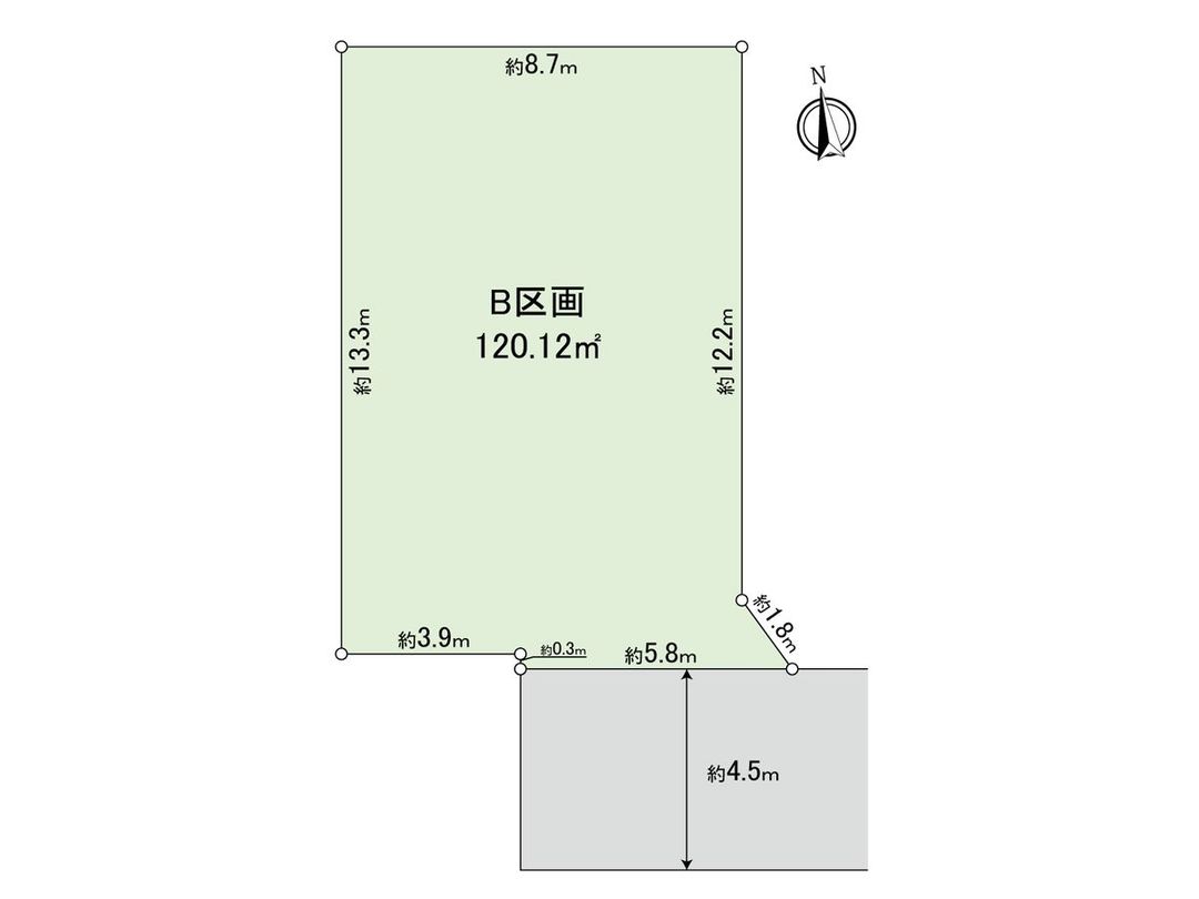 120 sqm Land for Sale in Koganei, Tokyo - No Building Conditions - Thumbnail 2