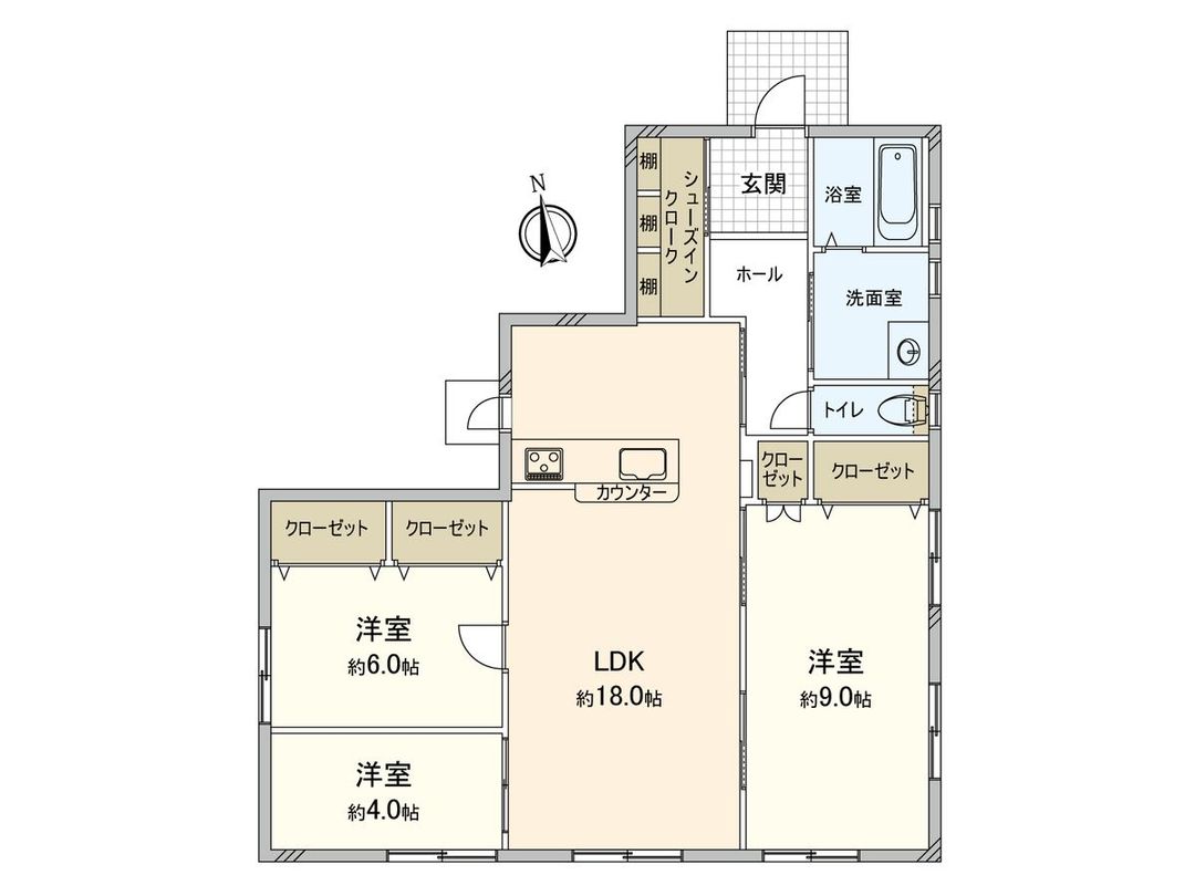 2021-Built 3LDK House with 4 Car Spaces in Hakata, Fukuoka - Thumbnail 3
