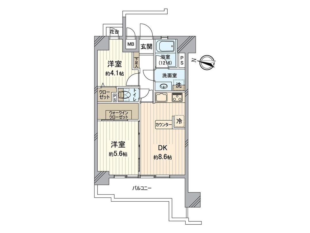 2DK Apartment for Sale in Yodogawa Ward, Osaka - Thumbnail 3