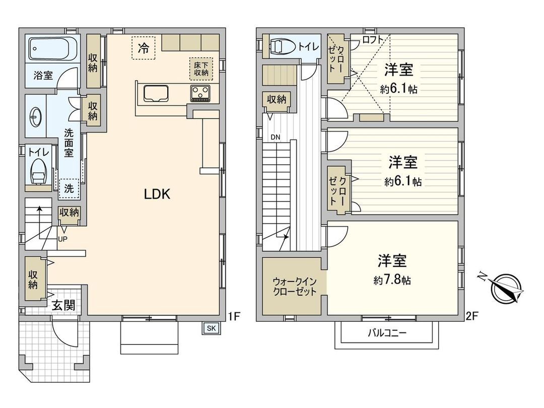 3LDK House for Sale in Kamakura, Kanagawa - 103.76m2 - Thumbnail 3