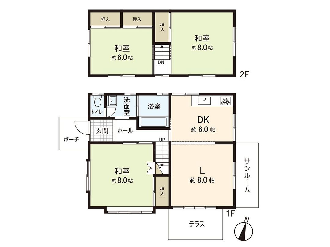Used Detached House in Aoba Ward, Sendai - 3LDK 81.98sqm - Thumbnail 3