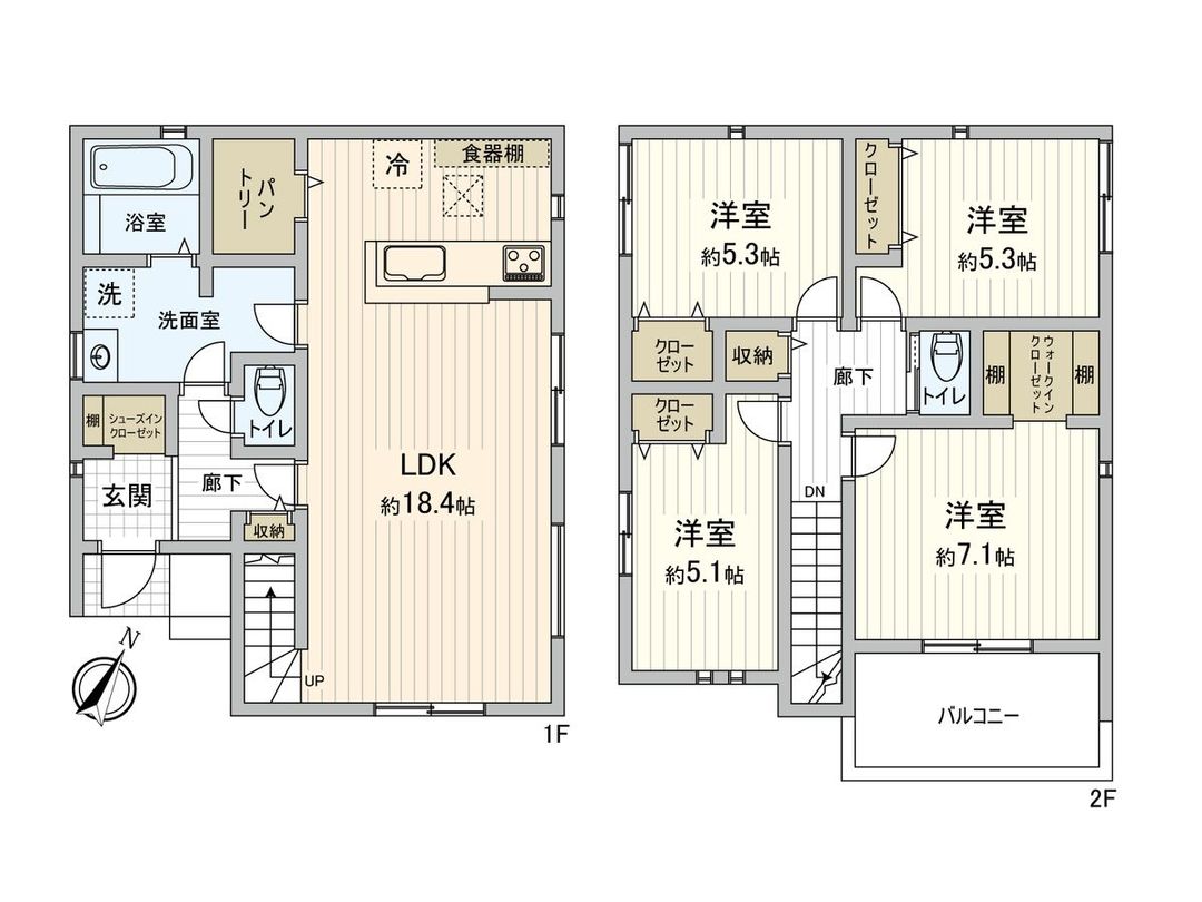 New 4LDK House in Yokohama Konan Ward, Kanagawa | 2026 Build - Thumbnail 3