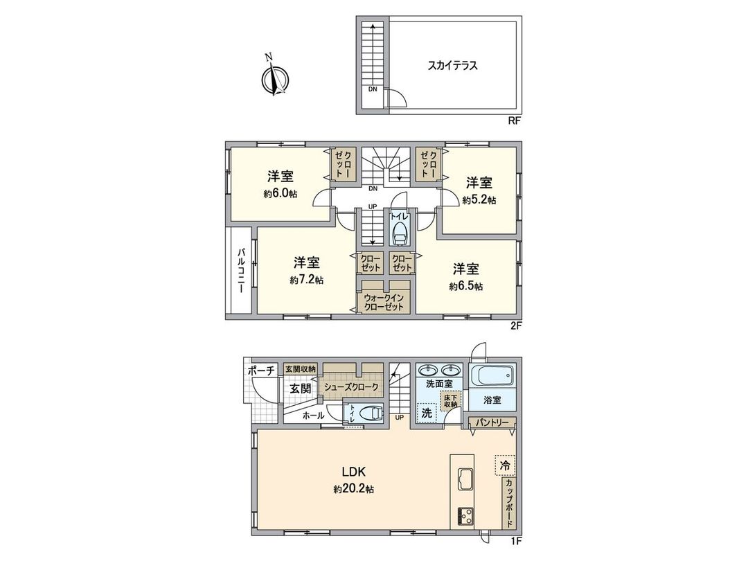 New 4LDK House in Tokorozawa, Saitama - Completion 2026 - Thumbnail 2