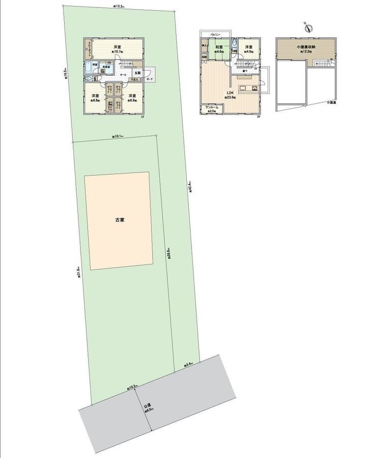 5LDK House for Sale in Nisshin, Aichi | 136.86 sqm on 595 sqm Land - Thumbnail 3