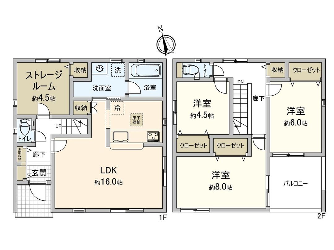 New 3SLDK House for Sale in Okazaki City, Aichi - Thumbnail 2