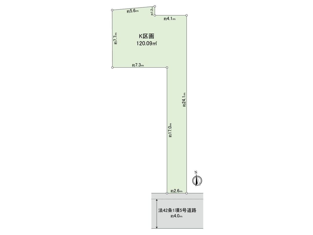 120 sqm Building Plot in Koganei, Tokyo - Freehold Land - Thumbnail 3