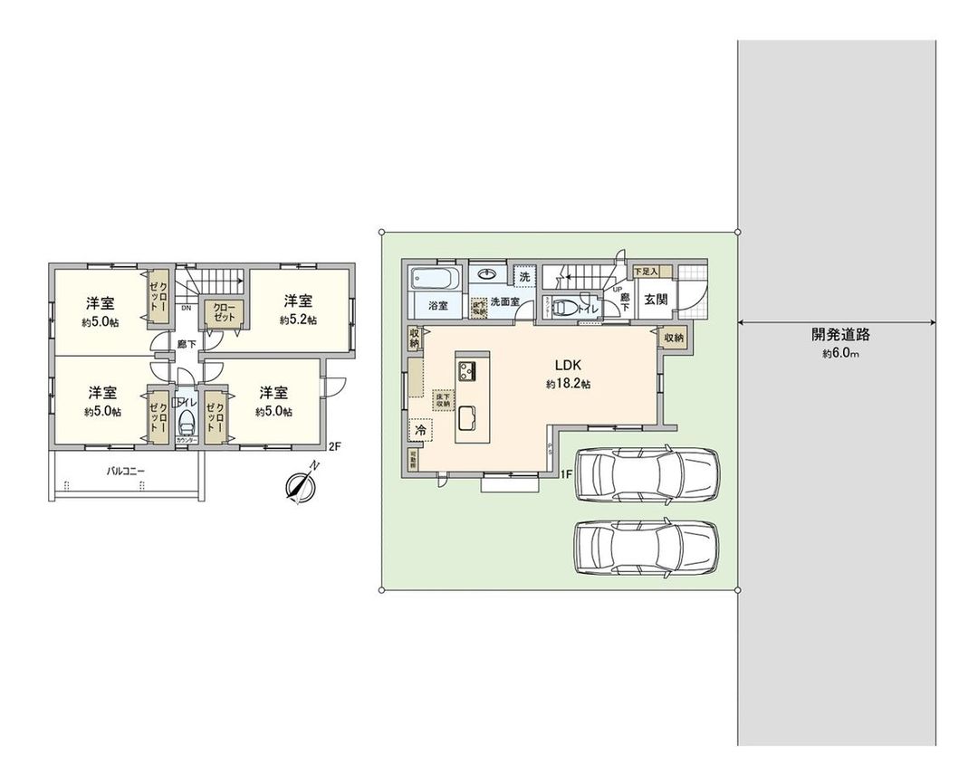New 3LDK House in Fujimino's Central Park Hills Development - Thumbnail 3