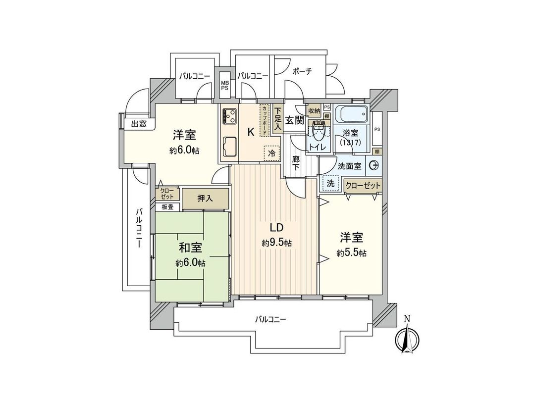 Renovated 3LDK Apartment near Ebina Station, Kanagawa - Thumbnail 3