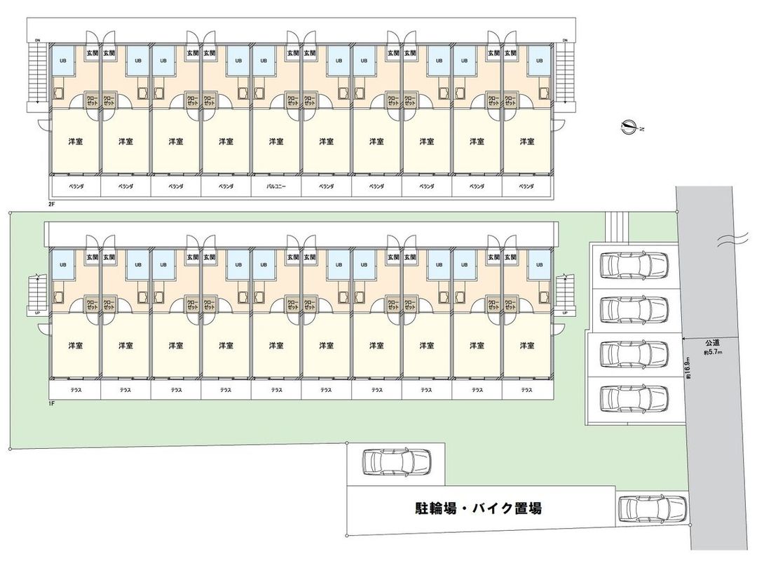 Orange House 20-Unit Apartment Building for Sale in Nisshin, Aichi - Thumbnail 3