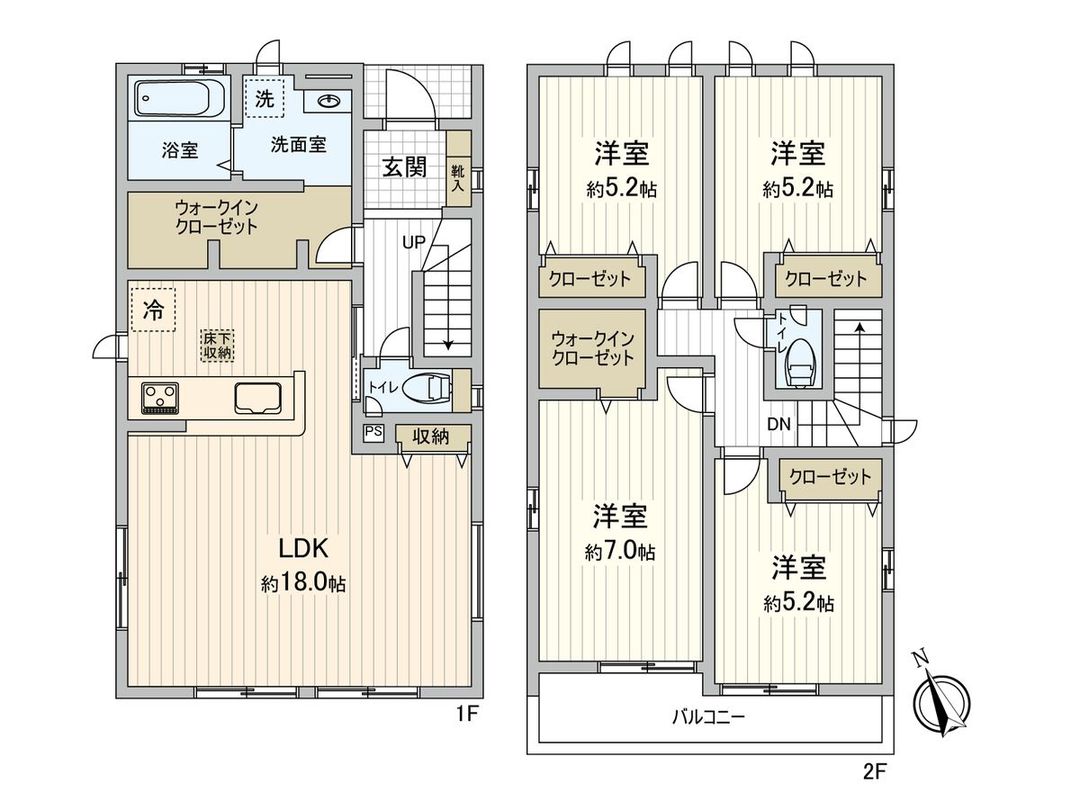 New 4LDK House in Kasori Town, Chiba - December 2025 Completion - Thumbnail 3