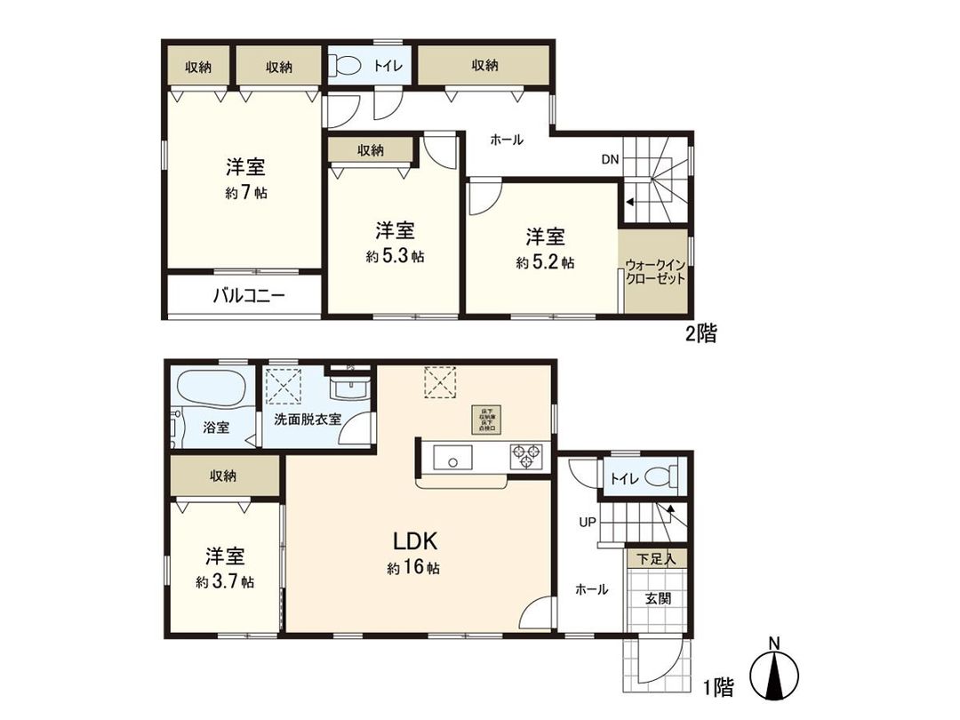 4LDK House for Sale in Nishinakada, Sendai - Thumbnail 3
