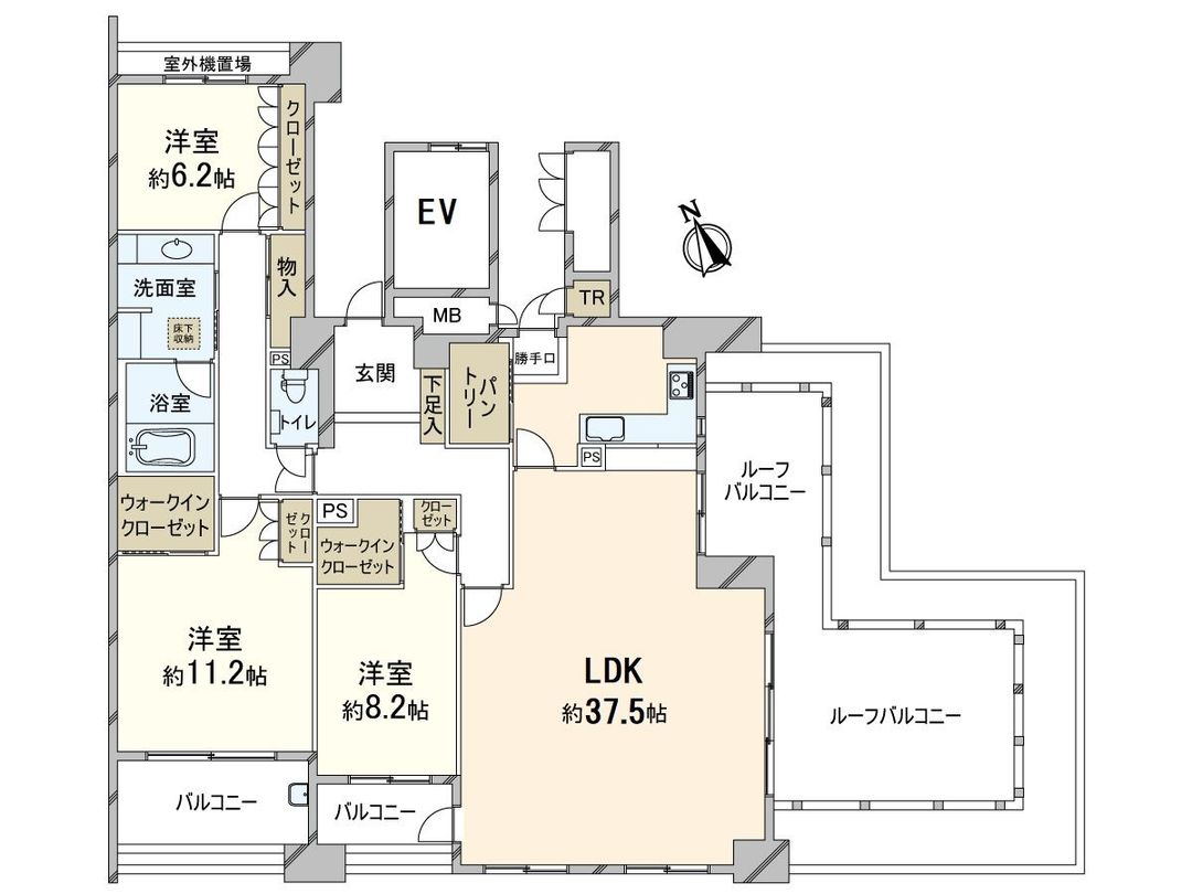 Grand Maison Expo Park South 3LDK Condo in Suita, Osaka - Thumbnail 3
