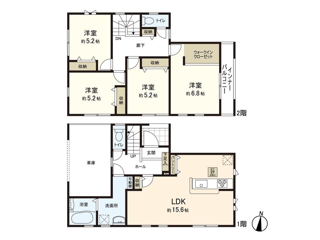 New 4LDK House in Nagamachi Minami, Sendai - Completion 2026 - Thumbnail 3