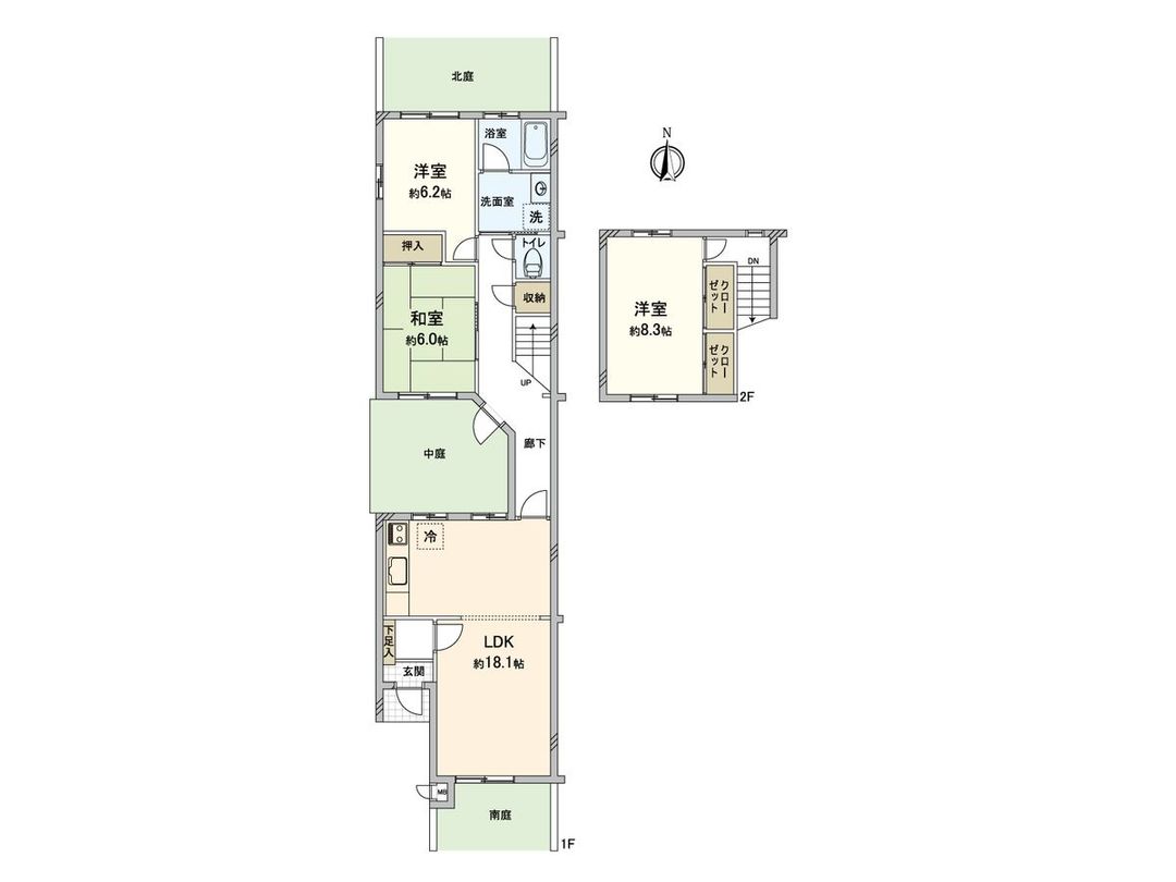 3LDK Maisonette with Gardens for Sale in Chigasaki, Kanagawa - Thumbnail 3