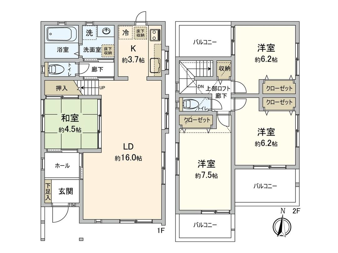4LDK Used House for Sale in Ibaraki, Osaka - 109.62 sqm - Thumbnail 3
