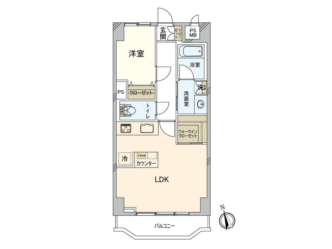 1LDK Apartment for Sale in Shinjuku, Tokyo – 40.5 sqm - Image 1
