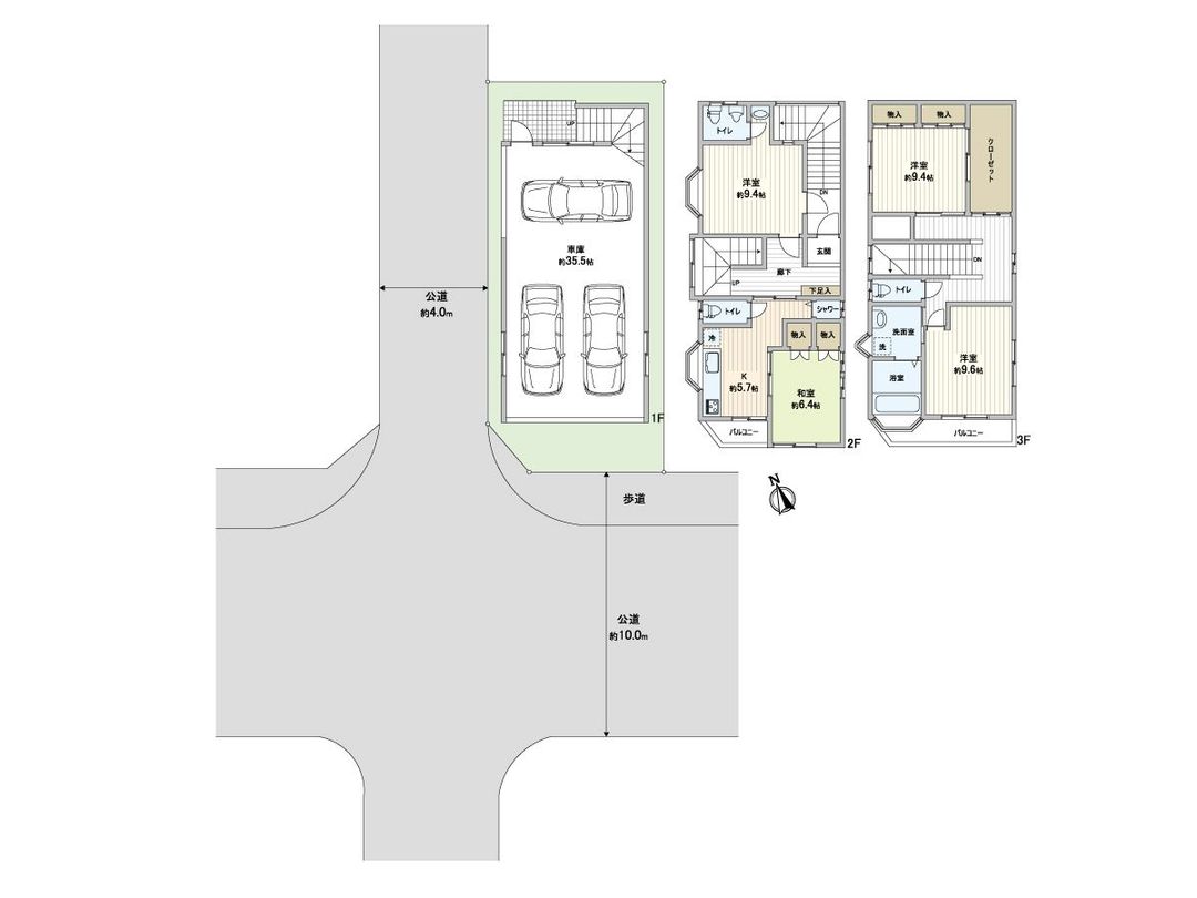 Spacious 4K Detached House for Sale in Kawaguchi, Saitama - Thumbnail 3