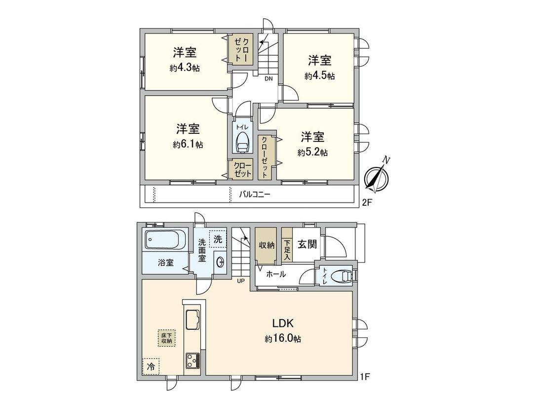 New 4LDK House in Shiki City, Saitama - 2026 Build - Thumbnail 3