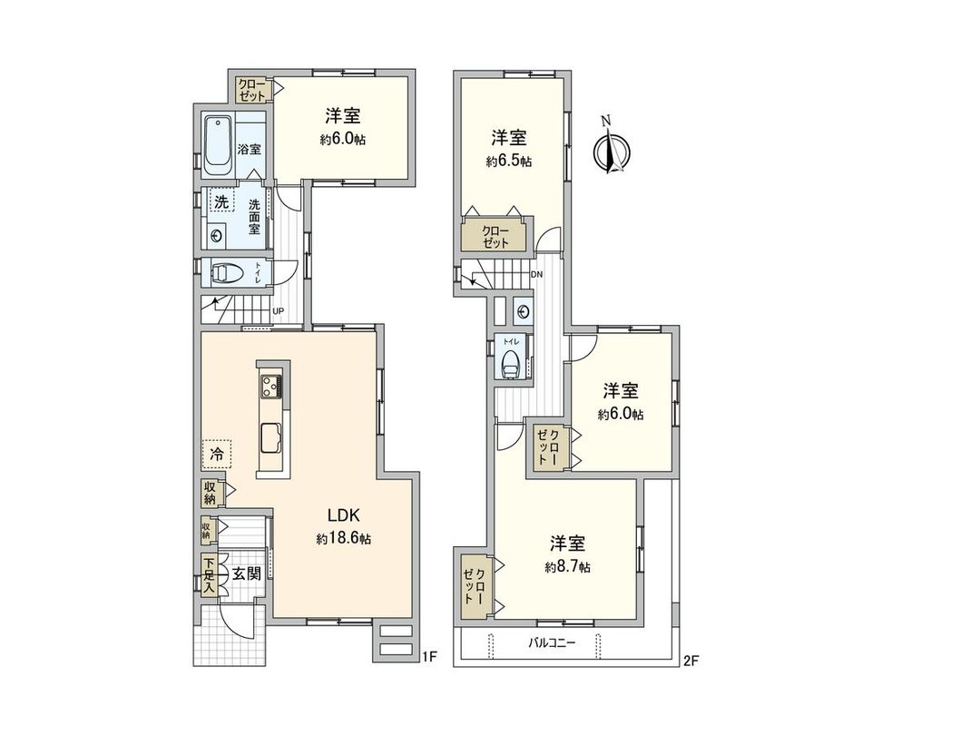 New 4LDK House in Nagoya Minato Ward Ōnishi 2-chome - Thumbnail 3