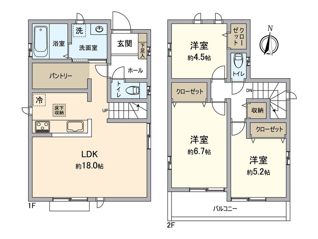 New 3LDK House in Tokorozawa, Saitama - 2026 Completion - Thumbnail 3