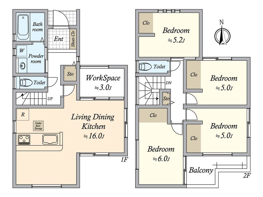 New 4LDK House for Sale in Oharu Town, Aichi | 95.99 sqm - Thumbnail 3