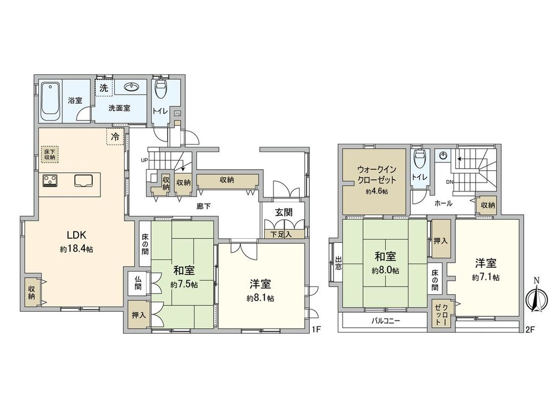 4LDK Detached House for Sale in Fujisaki, Fukuoka - Thumbnail 3