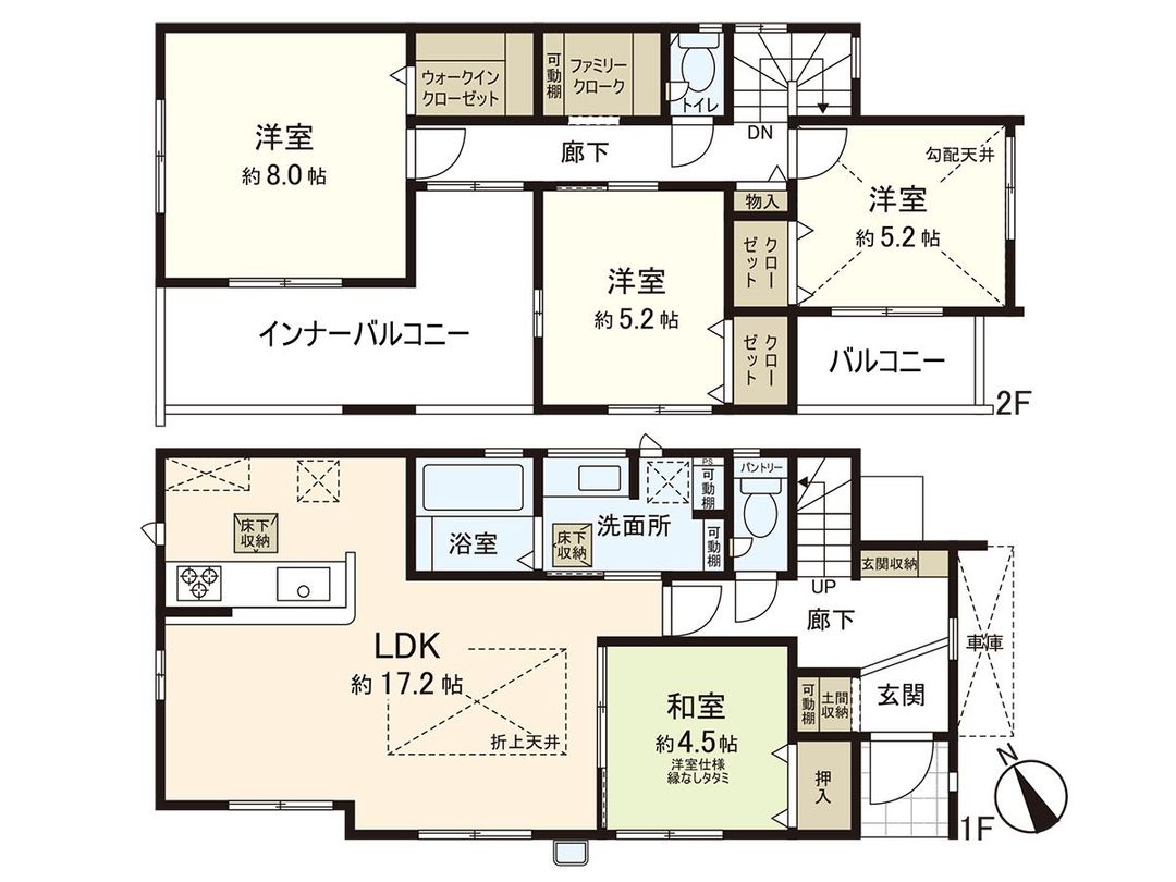 New 4LDK House for Sale in Izumi Ward, Sendai - Thumbnail 3