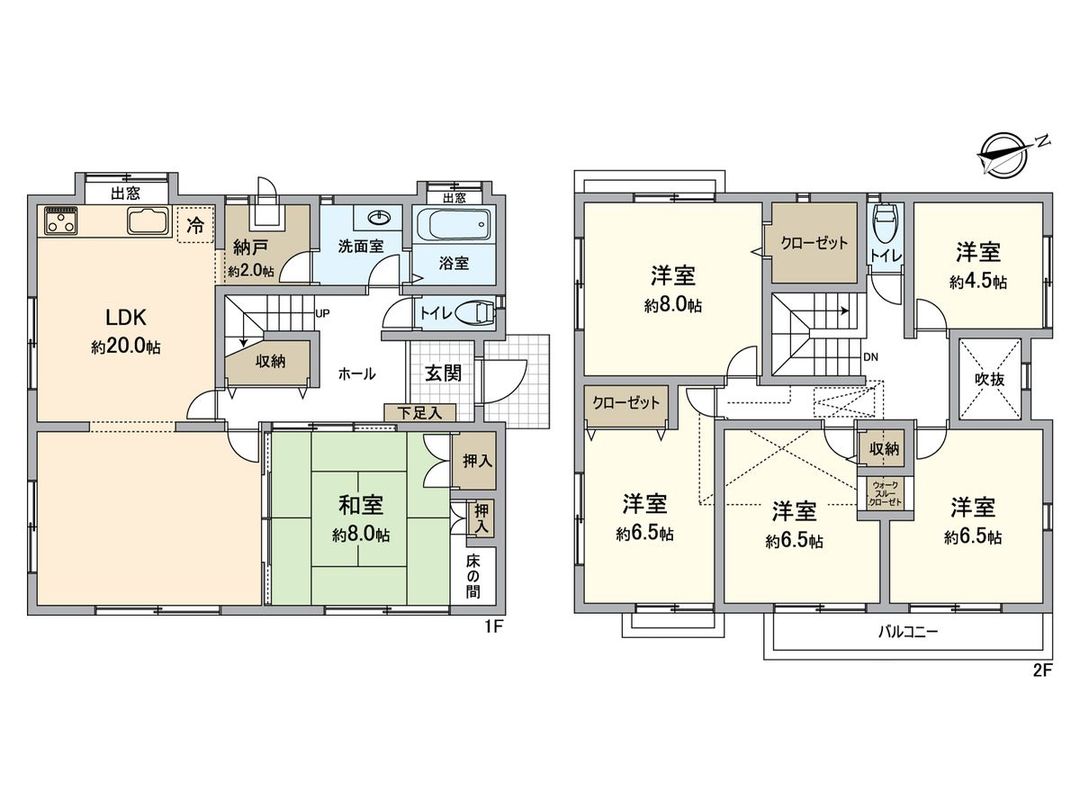 6LDK Detached House in Izumi Ward, Yokohama - 144.91 sqm - Thumbnail 2