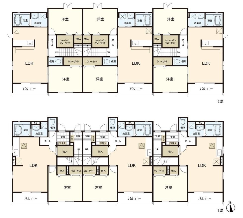2LDK Apartment Building for Sale in Natori, Miyagi - 5.2% Yield - Thumbnail 2