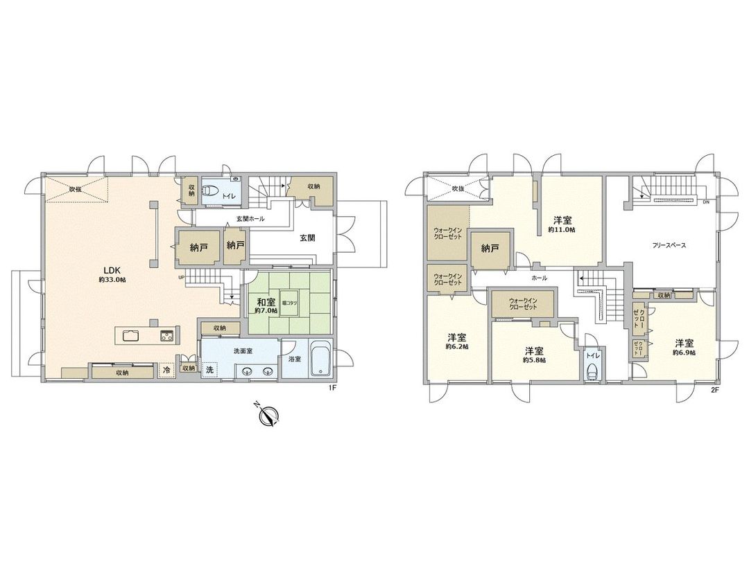 5SLDK Modern House in Sapporo Atsubetsu, Hokkaido | 8500万 Yen - Thumbnail 3