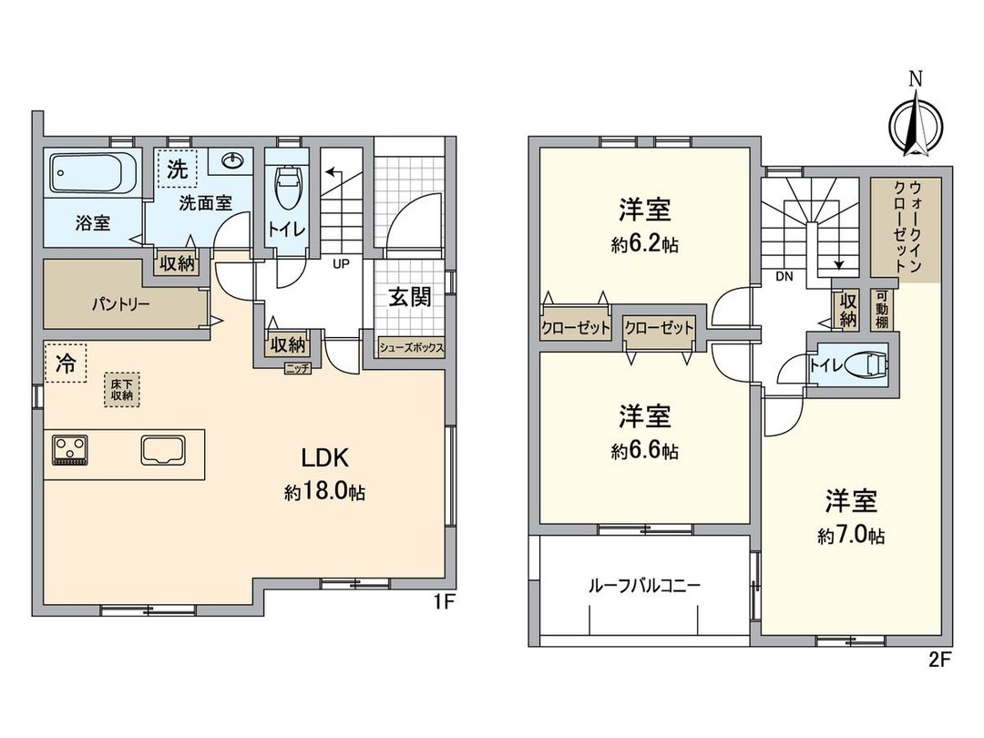 New 3LDK House for Sale in Narita, Chiba - 103m² - Thumbnail 2