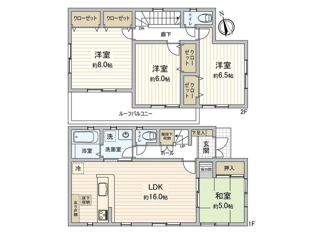 4LDK House in Kashiwa, Chiba - 99.36 sqm - Thumbnail 3