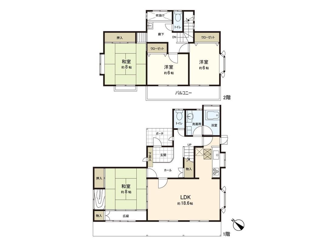 Renovated 4LDK House in Rifu, Miyagi | 125.24 sqm | 2,980万 Yen - Thumbnail 3