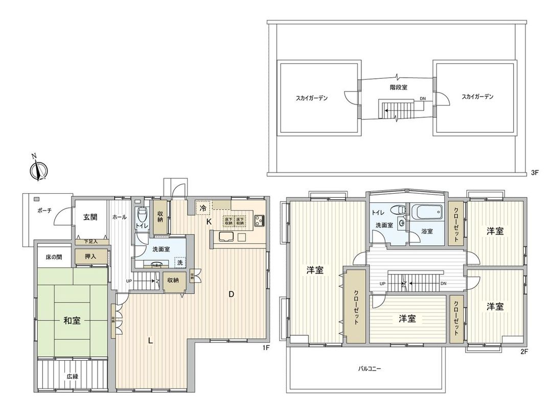 5LDK Used House for Sale in Atago, Nishi-ku, Fukuoka - Thumbnail 3