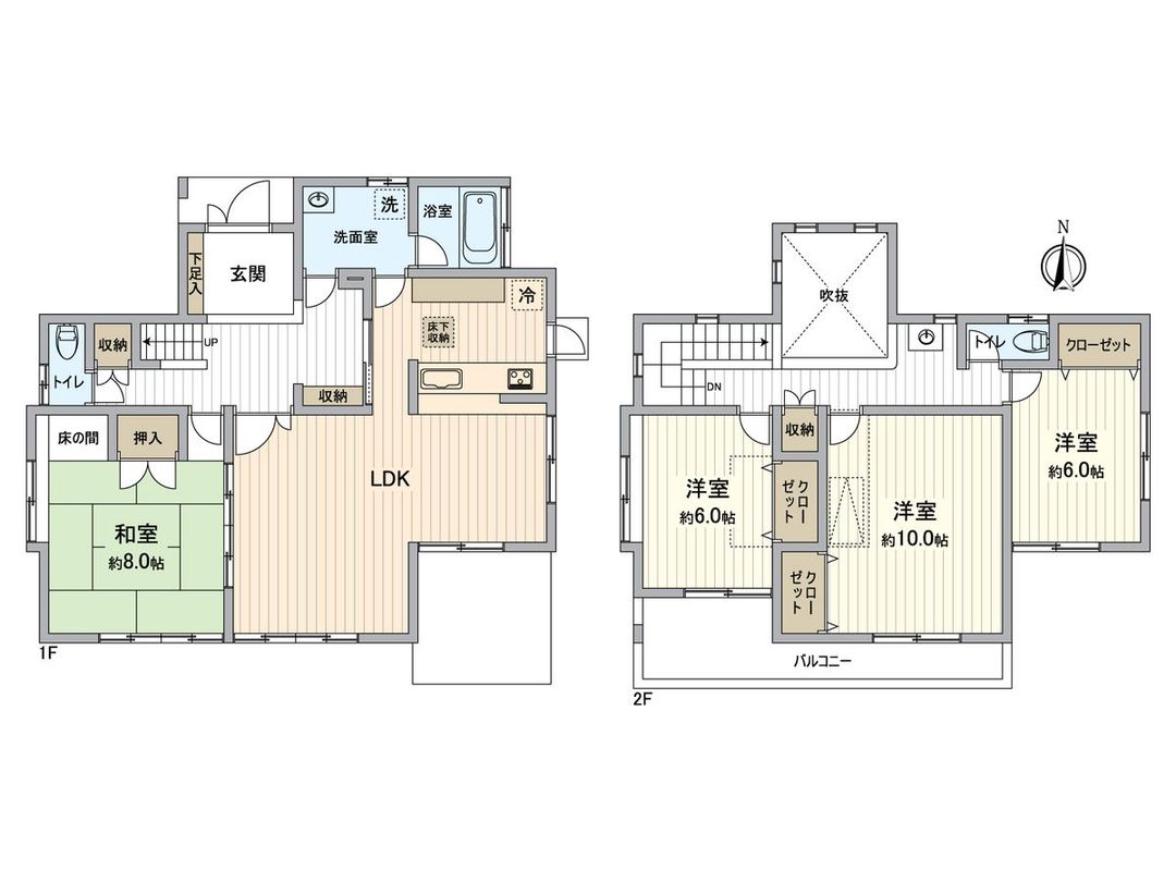 4LDK Detached House for Sale in Kasugai, Aichi - Thumbnail 3