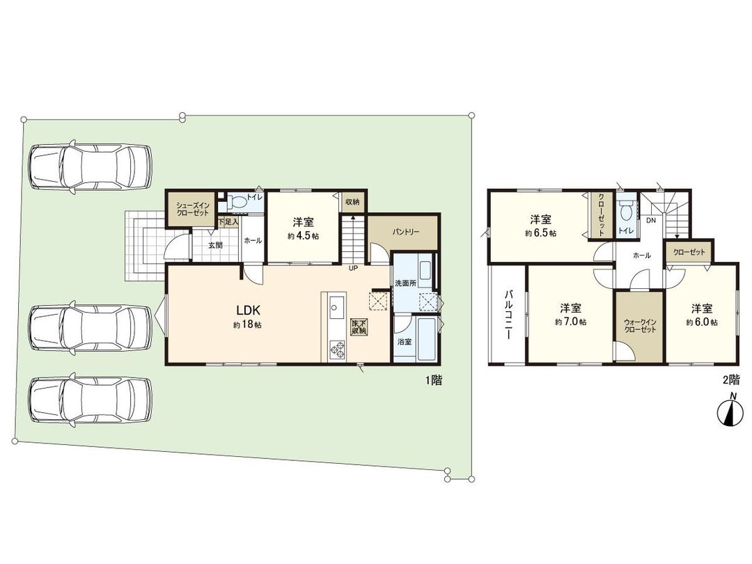 New 4LDK House in Sendai Aoba Ward with Solar Power - Thumbnail 3