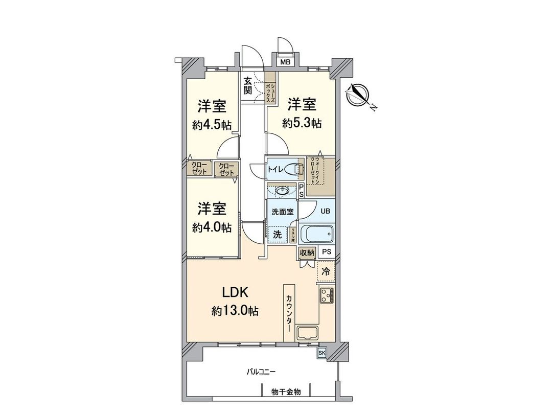 3LDK Apartment for Sale in Kozasa, Chuo-ku, Fukuoka City - Thumbnail 3