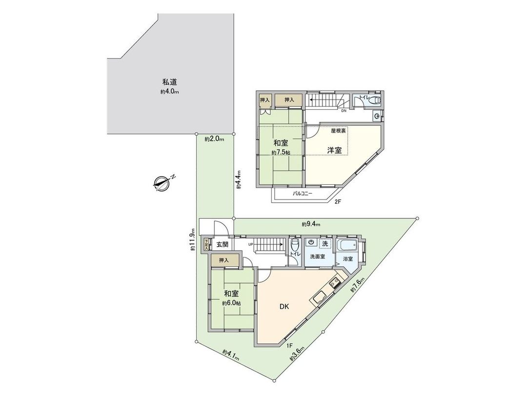 3DK Detached House for Sale in Fujimino, Saitama - Thumbnail 3