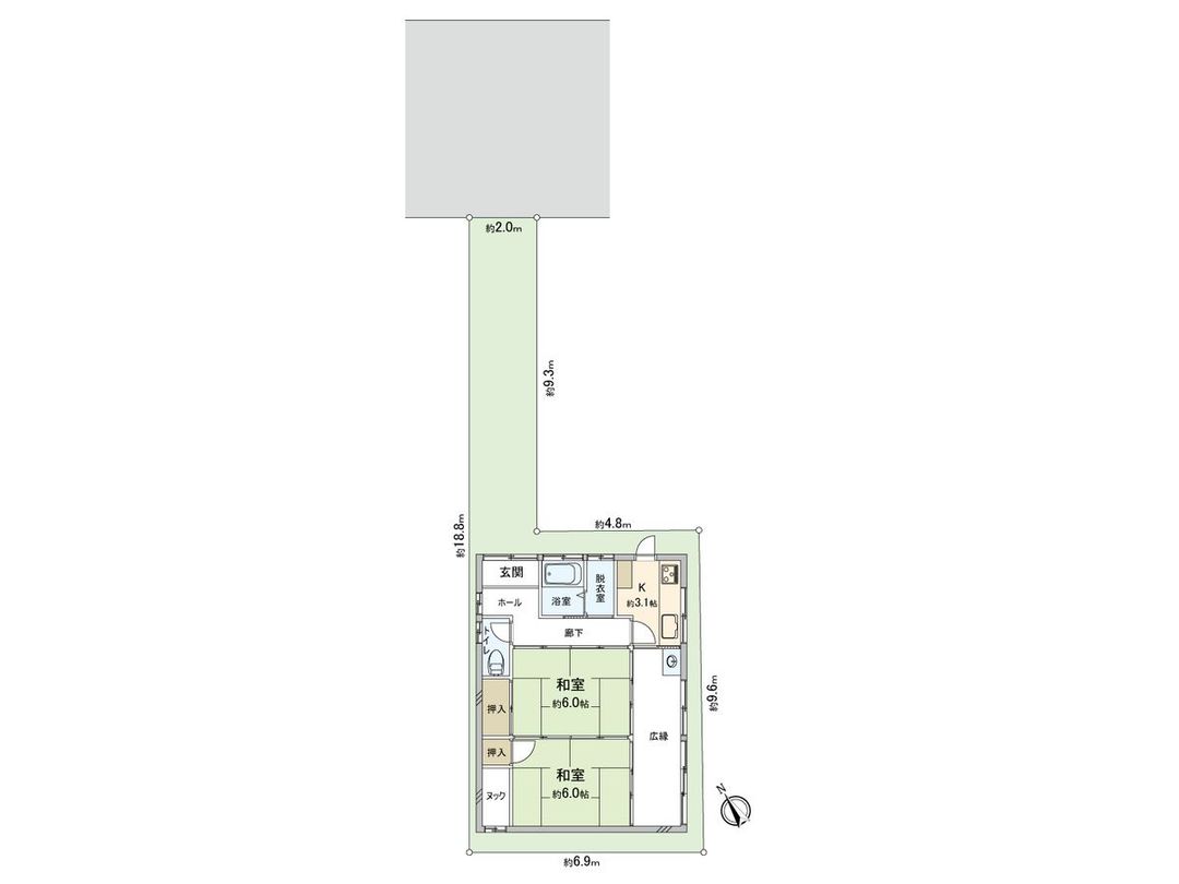 1995 Single-Story House in Hiroshima Naka Ward, Renovation Planned 2026 - Thumbnail 3