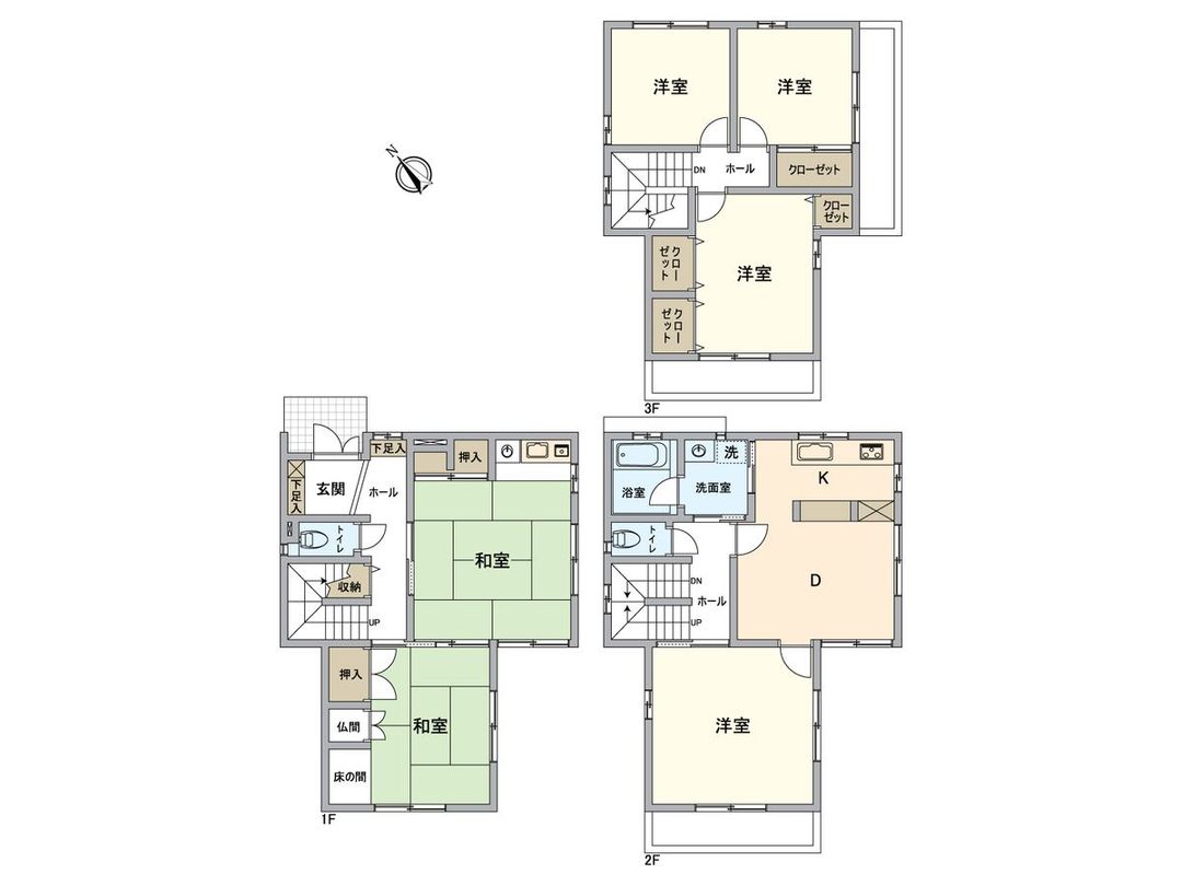 6DK Detached House for Sale in Toyoake, Aichi - Near Mae-go Station - Thumbnail 3