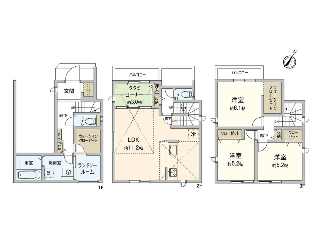 New 3LDK House in Funakoshi Minami, Hiroshima - 2026 Build - Thumbnail 3