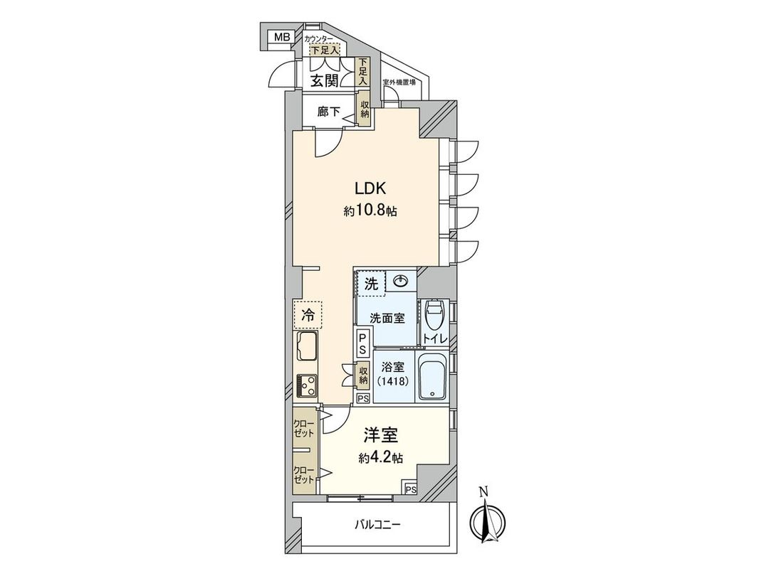 Renovated 1LDK Apartment for Sale in Okurayama, Yokohama - Thumbnail 3