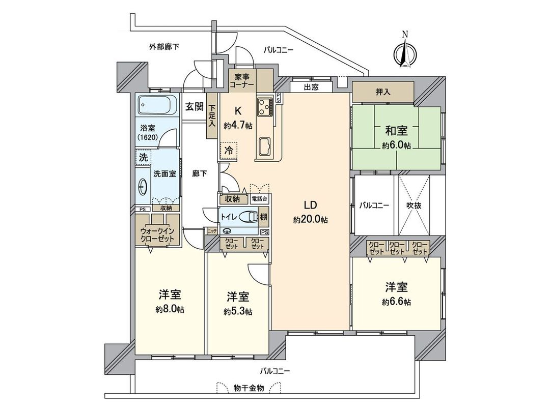 4LDK Apartment for Sale in Higashi Ward, Fukuoka - 115.14 sqm - Thumbnail 3
