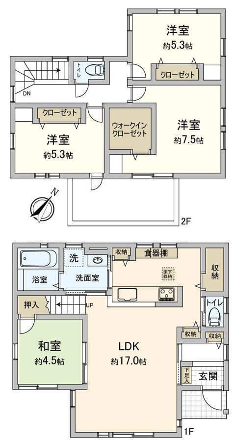 4LDK Detached House for Sale in Kawagoe, Saitama - Thumbnail 3