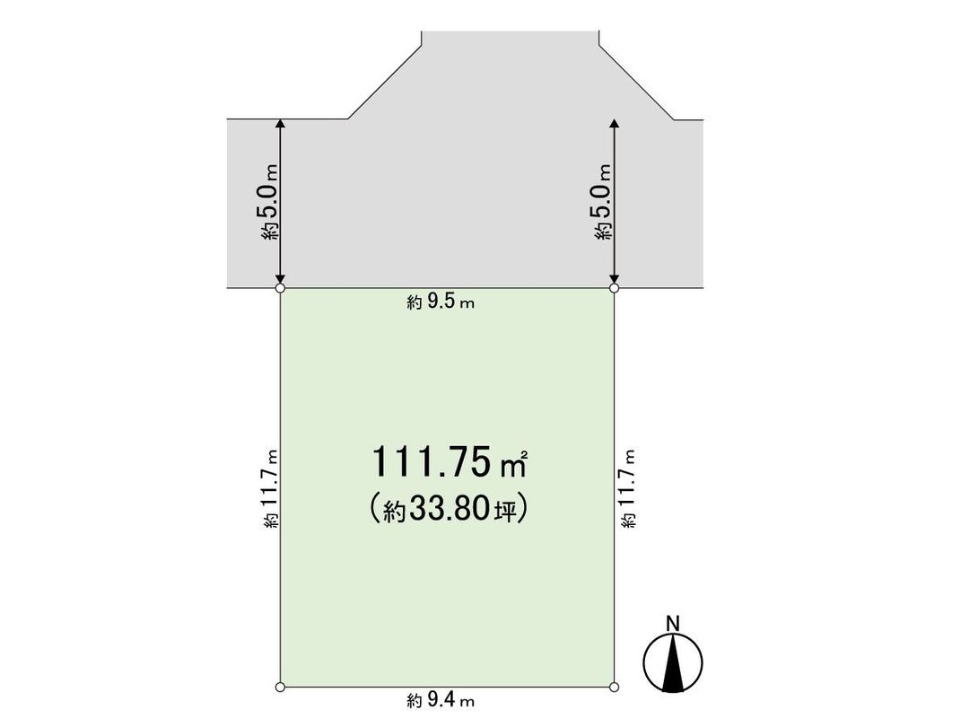 Land for Sale in West Oizumi, Nerima, Tokyo - 111.75 sqm - Thumbnail 2